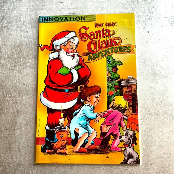 🔥 3 lots/$10Vintage Walt Kelly's SANTA CLAUS, Volume 1, No. 1, 1991 comic - Picture 1 of 5